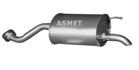 Задній. глушник,випускна сист. ASMET 13.016