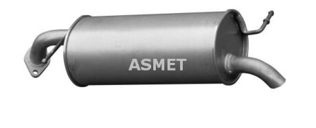 Задній. глушник,випускна сист. ASMET 15.016