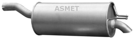 Задній. глушник,випускна сист. ASMET 16.082