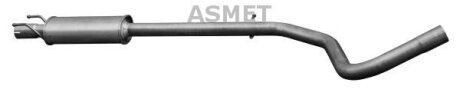 Центр. глушник,випускна сист. ASMET 16.094