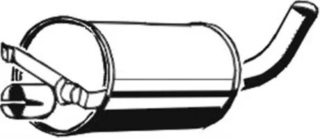 Передній глушник,випускна сист ASMET 18.002