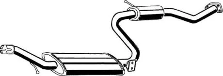 Центр. глушник,випускна сист. ASMET 18.009