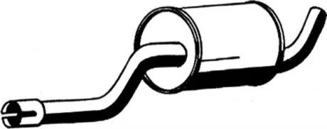 Передній глушник,випускна сист ASMET 18.036