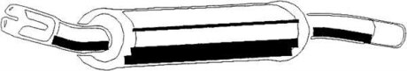 Передній глушник,випускна сист ASMET 20.032