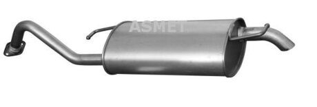 Задній. глушник,випускна сист. ASMET 20.037