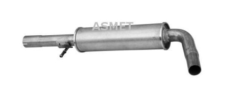 Центр. глушник,випускна сист. ASMET 21.009
