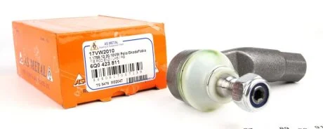 Наконечник тяги рулевой (L) Seat Cordoba/Ibiza/Skoda Fabia/Roomster/VW Polo 01- (M14x1,5) ASMETAL 17VW2010