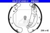 Гальмівна колодка OPEL ASTRA F, ASTRA F CLASSIC, ASTRA F/KOMBI, ASTRA G, ASTRA G CLASSIC, ASTRA G/KOMBI, VECTRA B, ZAFIRA A 1.2-2.0D 09.91-12.09 ATE 03.0137-0322.2 (фото 1)