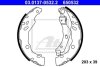 Гальмівна колодка DACIA LOGAN, LOGAN II, LOGAN MCV II, SANDERO, SANDERO II RENAULT CLIO II, CLIO II/HATCHBACK, CLIO IV, CLIO IV/HATCHBACK, LOGAN I, LOGAN II, LOGAN/STEPWAY II 0.9-1.9D 02.98- ATE 03.0137-0532.2 (фото 1)