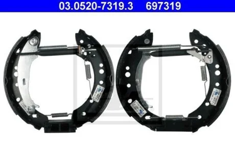 - Ремкомплект гальм (колодки + циліндри) ATE 03.0520-7319.3