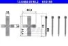 - Комплект для монтажу дискових гальмівних колодок ATE 13.0460-0198.2 (фото 1)