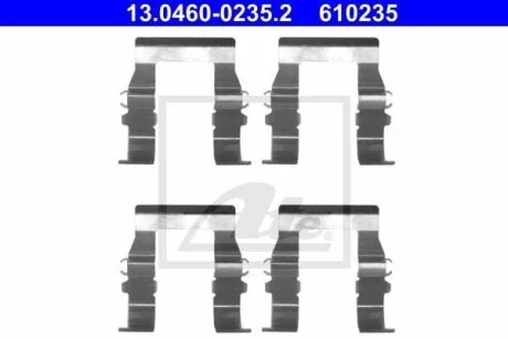 Комплект монтажный тормозных колодок MITSUBISHI/CITROEN OUTLANDER/PAJERO/L200/C-CROSSER перед. ATE 13.0460-0235.2