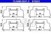 Комплектуючі для гальмівних колодок ATE 13.0460-0241.2 (фото 1)