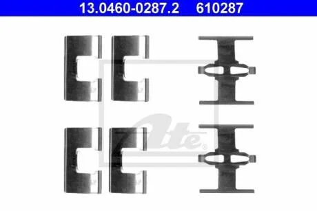 Комплектуючі для гальмівних колодок ATE 13.0460-0287.2