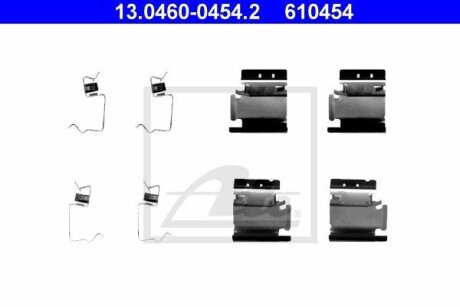 Пружини задніх колодок MB Sprinter 906 / Vito 639 / VW Crafter / Ford Transit V-347 (фіксатор) (комплект) ATE 13.0460-0454.2