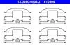 Монтажний к-кт гальмівних колодок ATE 13.0460-0504.2 (фото 1)