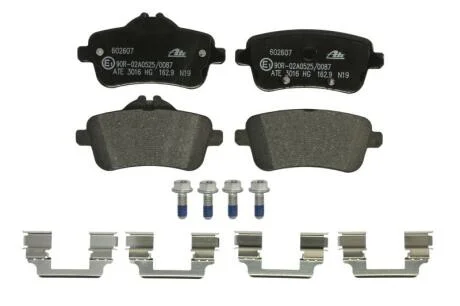 Комплект гальмівних колодок задн, MERCEDES GL (X166), GLE (C292), GLE (W166), GLS (X166), M (W166) 3.0-5.5 11.11-10.19 ATE 13.0460-2607.2