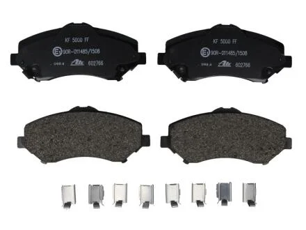 - Гальмівні колодки до дисків ATE 13.0460-2766.2