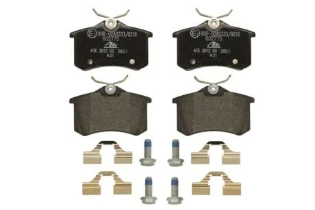 - Гальмівні колодки до дисків ATE 13.0460-2775.2