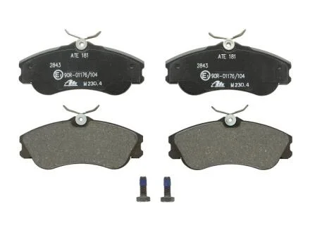 - Гальмівні колодки до дисків ATE 13.0460-2862.2