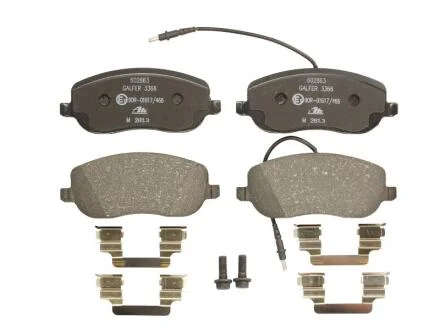 - Гальмівні колодки до дисків ATE 13.0460-2863.2