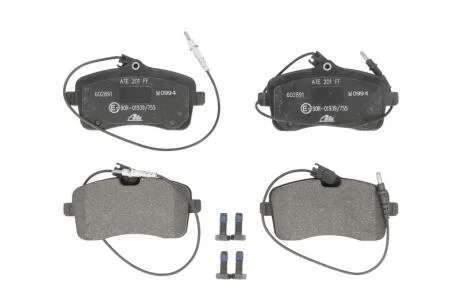 - Гальмівні колодки до дисків ATE 13.0460-2891.2