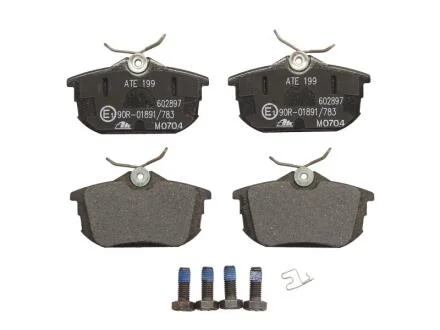 Колодки тормозные VOLVO/MITSUBISHI S40/V40/CARISMA/COLT 95- задн. ATE 13.0460-2897.2