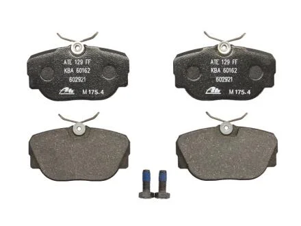 Комплект гальмівних колодок передн (з гвинтами гальмівного супорта), BMW 3 (E30), Z1 1.6-2.7 09.82-06.94 ATE 13.0460-2921.2