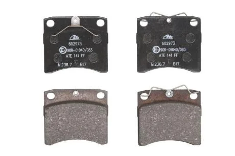 - Гальмівні колодки до дисків ATE 13.0460-2973.2