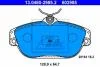 - Гальмівні колодки до дисків ATE 13.0460-2985.2 (фото 1)