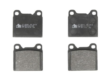 Колодки тормозные MB W114/W115/W116/W126 -91 перед/задн. ATE 13.0460-3401.2