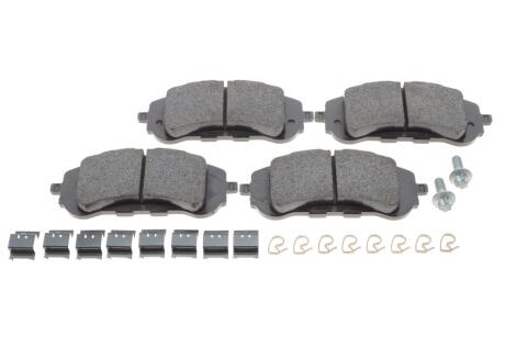 Комплект гальмівних колодок передн, CITROEN BERLINGO, BERLINGO/MINIVAN OPEL ASTRA L, COMBO E TOUR / LIFE, COMBO/MINIVAN PEUGEOT 308 II, 308 III, 308 II/KOMBI, 308/HATCHBACK 1.2-Electric 09.13- ATE 13.0460-3870.2