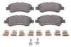 Колодки тормозные PSA BERLINGO/XSARA/206/307/PARTNER 96- передн. ATE 13.0460-3994.2 (фото 1)