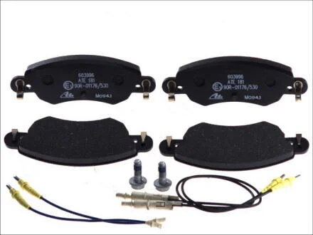 - Гальмівні колодки до дисків ATE 13.0460-3996.2