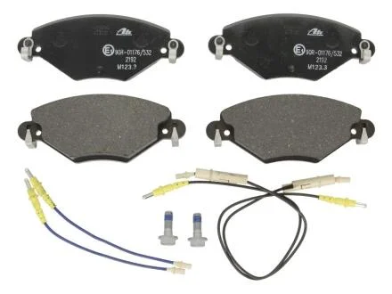 - Гальмівні колодки до дисків ATE 13.0460-3997.2