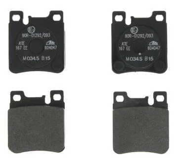 Колодки гальмівні дискові, к-кт ATE 13.0460-4047.2