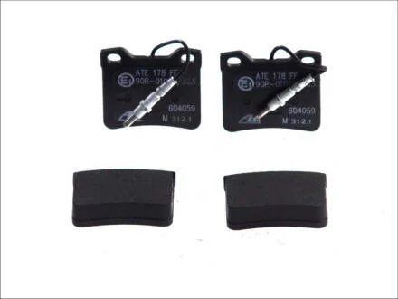 - Гальмівні колодки до дисків ATE 13.0460-4059.2