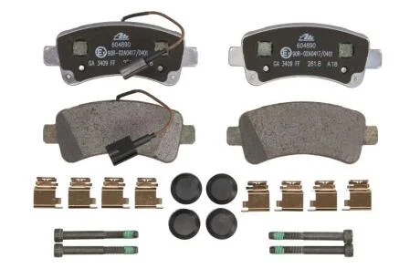 KLOCKI HAM CITROEN JUMPER 2.0HDI 15-TYг ATE 13.0460-4890.2