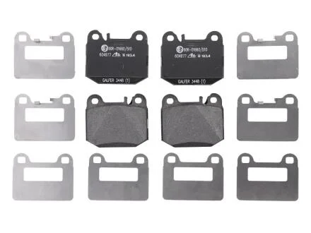 - Гальмівні колодки до дисків ATE 13.0460-4977.2