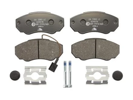 - Гальмівні колодки до дисків ATE 13.0460-4978.2