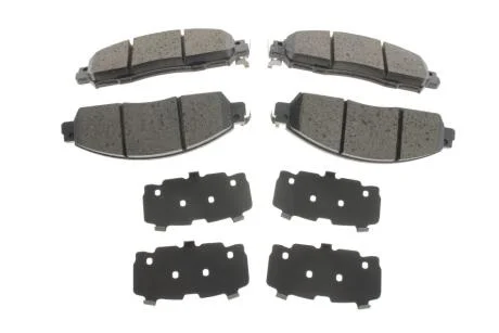 Комплект гальмівних колодок передн (з шумопоглинаючою пластиною), NISSAN NAVARA NP300 RENAULT ALASKAN 2.3D/2.5D 07.14- ATE 13.0460-5538.2