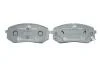 Комплект гальмівних колодок передн, HYUNDAI I40 I, I40 I CW, IX35, TUCSON, TUCSON/SUV KIA CADENZA I, CADENZA II, CARENS III, SOUL II, SPORTAGE II, SPORTAGE III, SPORTAGE IV 1.6-3.5 09.04- ATE 13.0460-5600.2 (фото 3)