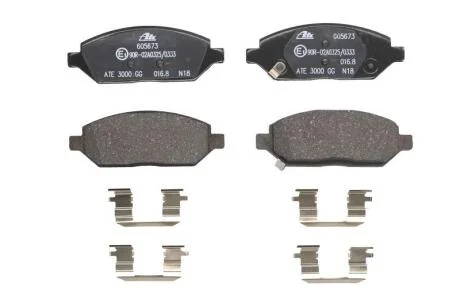 - Гальмівні колодки до дисків ATE 13.0460-5673.2