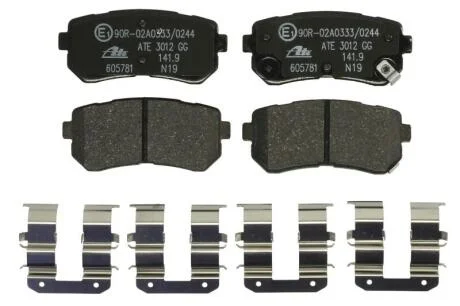 Комплект гальмівних колодок ATE 13.0460-5781.2