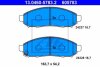 Колодки тормозные NISSAN NAVARA/PATHFINDER/NP300 04-/08- передн. ATE 13.0460-5783.2 (фото 1)