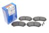 Комплект гальмівних колодок передн, MITSUBISHI ECLIPSE III, ENDEAVOR, GRANDIS, PAJERO CLASSIC, PAJERO II, PAJERO III, PAJERO IV, PAJERO SPORT I, PAJERO SPORT II 2.0D-3.8 08.98- ATE 13.0460-5853.2 (фото 2)