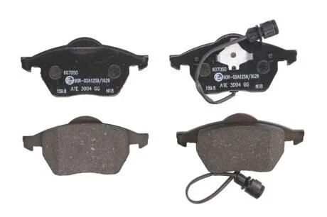 Колодки гальмівні дискові, к-кт ATE 13.0460-7050.2