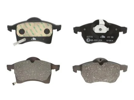 Колодки тормозные OPEL ASTRAG/MERIVA B/ZAFIRA A 99- перед. ATE 13.0460-7116.2