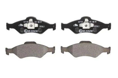 Колодки тормозные FORD/MAZDA FIESTA/FUSION/2 99- перед. ATE 13.0460-7148.2