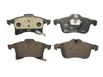 Колодки тормозные OPEL ASTRA G/ASTRA H/CORSA C/MERIVA/ZAFIRA B 98- перед. ATE 13.0460-7179.2